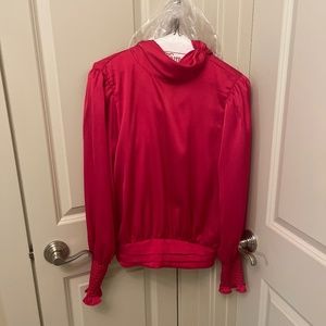 Size medium Allison Joy polyester blouse perfect for the holidays